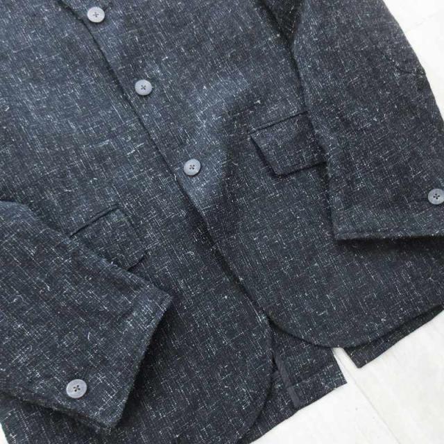 【中古】未使用品 現行 CALMLENCE カームレンス JACKET028 Oversized Jacket Kasuri Gabardine ジャケット 2