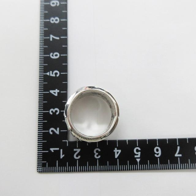 【中古】21.5号 アーロン アンダーソン Aaron Anderson リング 指輪 24.2ｇ シルバー925 インディアンジュエリー メンズ_6