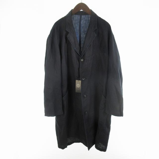 【中古】未使用品 ポータークラシック Porter Classic 25年製 FARMER'S LINEN WORK COAT ファーマーズ リネン ワーク コート