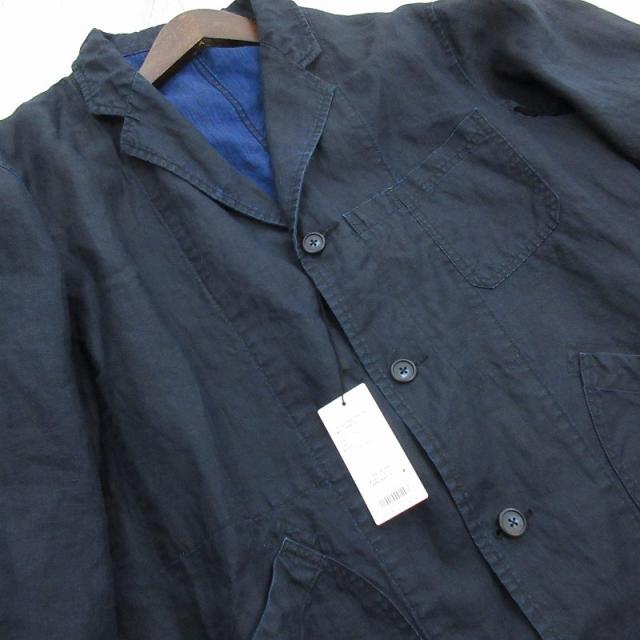 【中古】未使用品 ポータークラシック Porter Classic 25年製 FARMER'S LINEN WORK COAT ファーマーズ リネン ワーク コート_4