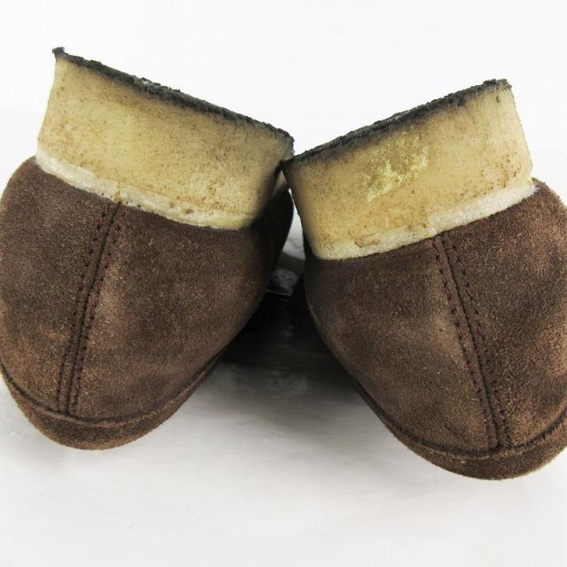 【中古】クラークス clarks UK 8 1/2 26.5cm 979E ワラビー Wallabee シューズ ブーツ スウェード レザー 茶 ブラウン 靴