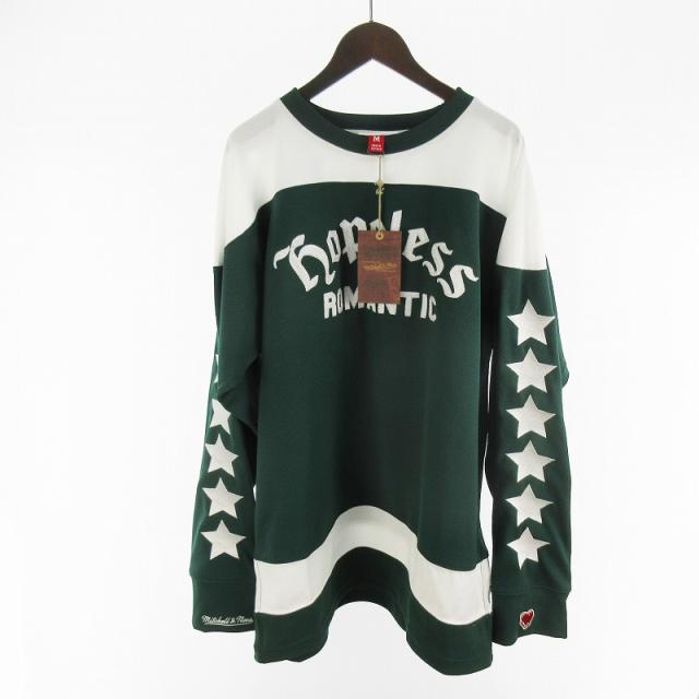 【中古】エモーショナリー アンアベイラブル Emotionaly Unavailable × MITCHELL &amp; NESS M ゲームシャツ ロンTシャツ