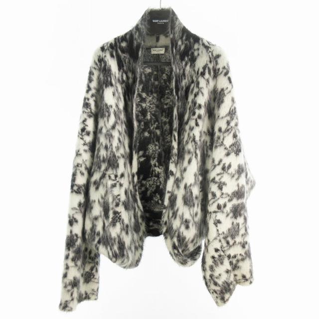 【中古】サンローラン パリ 22ss XS Kimono Jacket In Brushed Jacquard ブラッシュド ジャガード キモノ ジャケット
