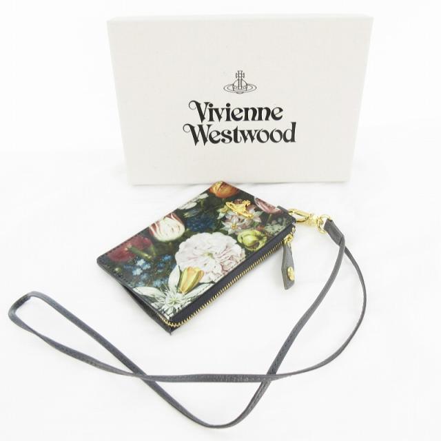 【中古】ヴィヴィアンウエストウッド Vivienne Westwood フラグメントケース カードケース ネックウォレット 財布_1