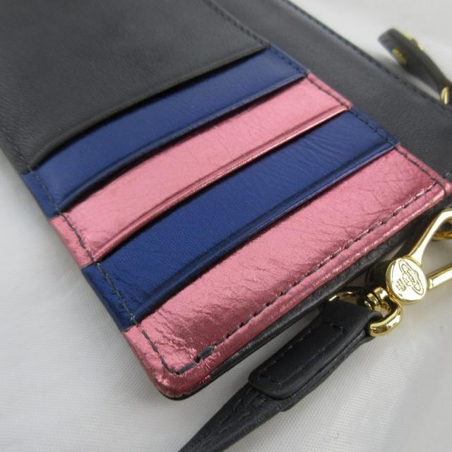 【中古】ヴィヴィアンウエストウッド Vivienne Westwood フラグメントケース カードケース ネックウォレット 財布_8
