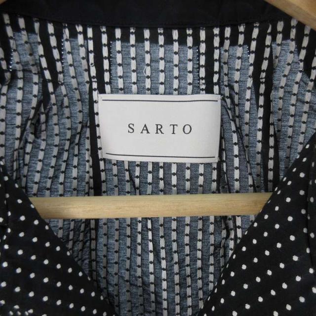 中古】SARTO サルト 25SS M OPEN COLLAR BLOUSE オープンカラーシャツ