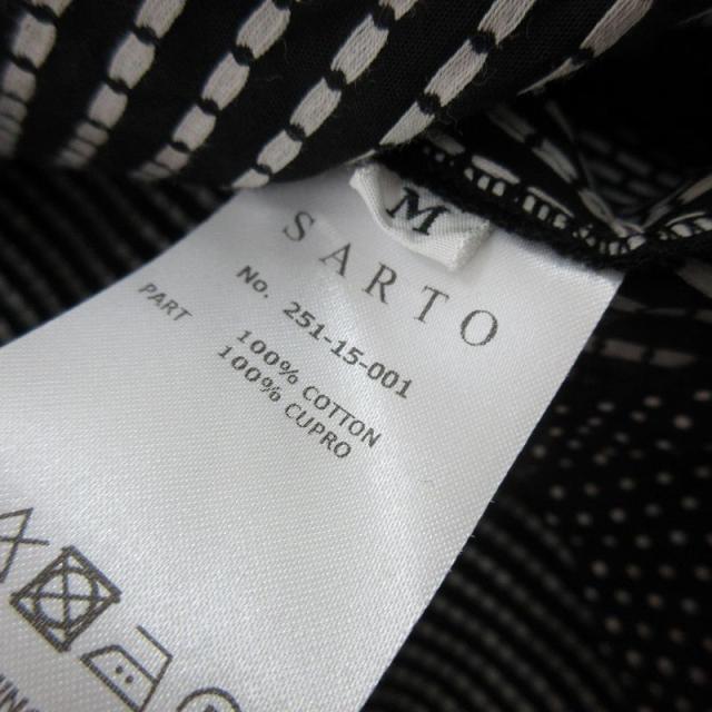 中古】SARTO サルト 25SS M OPEN COLLAR BLOUSE オープンカラーシャツ