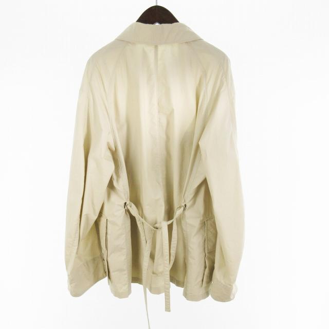 【中古】未使用品 25ss SARTO サルト M HUNTING JACKET LIGHT BEIGE ハンティングジャケット ライトベージュ コットン シルク_1