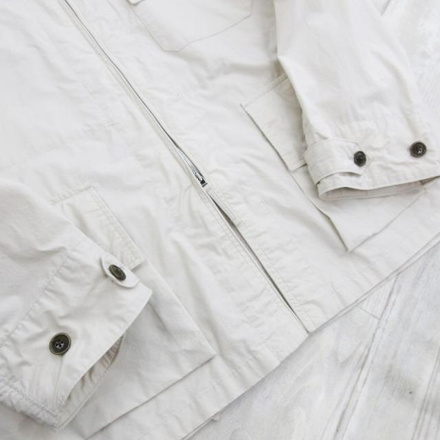 【中古】未使用品 25ss SARTO サルト M HUNTING JACKET LIGHT BEIGE ハンティングジャケット ライトベージュ コットン シルク_7