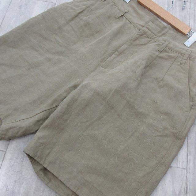 【中古】未使用品 ポータークラシック Porter Classic 25SS Ｍ アンティーク リネン クラシック ショーツ ショートパンツ ハーフ_2