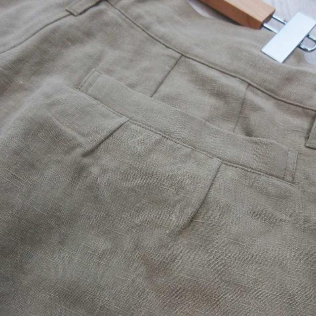 【中古】未使用品 ポータークラシック Porter Classic 25SS Ｍ アンティーク リネン クラシック ショーツ ショートパンツ ハーフ_4