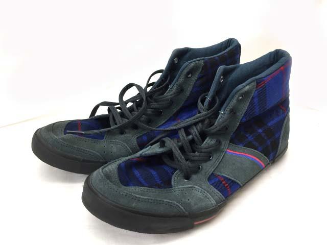 中古 アドミラル Admiral スニーカー ハイカット チェック スエード Uk8 27 0 カーキ ブルー Sss8 メンズの通販はau Pay マーケット ブランド古着のベクトル