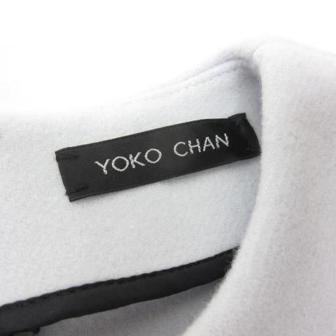 中古 ヨーコチャン Yoko Chan 17aw ウールノースリーブワンピース Ycd 417 285 ペールブルー グレー 40 M Ibs71 レディースの通販はau Pay マーケット ブランド古着のベクトル