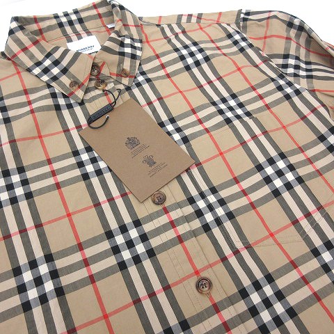 中古 未使用品 バーバリー Burberry 19 aw ヴィンテージノバチェックシャツ 長袖 ボタンダウン ベージュ Uk12 レディースの通販はau Pay マーケット ブランド古着のベクトル
