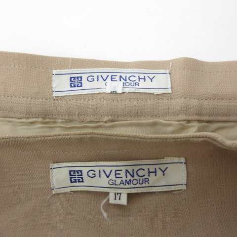 中古】ジバンシィ GIVENCHY GLAMOUR セットアップ スカートスーツ 半袖