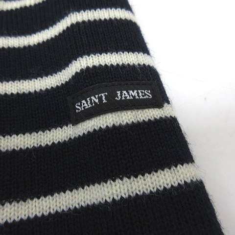 中古】セントジェームス SAINT JAMES 近年 ニット セーター パネル