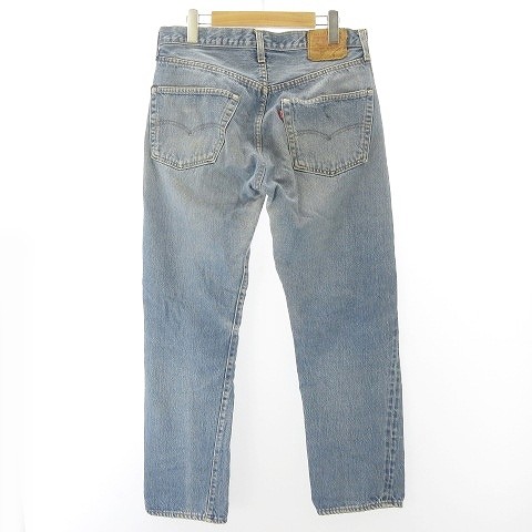 美品◎82年製ビンテージ Levi's 501 赤耳 W30L30 美色ブルー - デニム