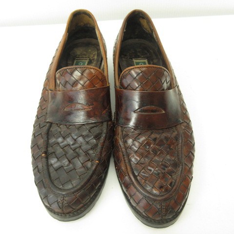 中古】コールハーン COLE HAAN ローファー メッシュレザー ドレス