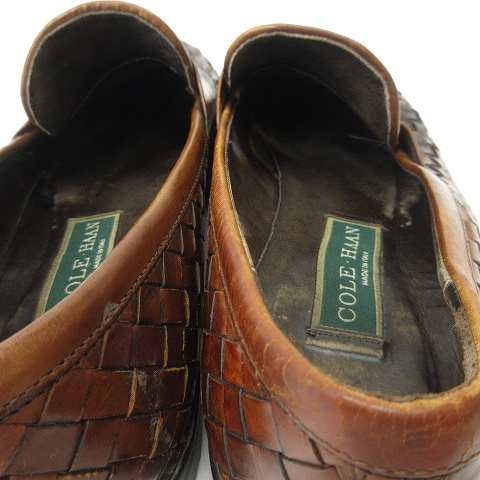 中古】コールハーン COLE HAAN ローファー メッシュレザー ドレス