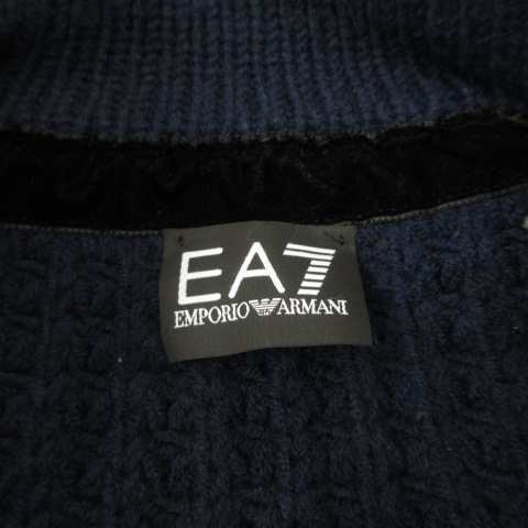 ドライバーズニット 黒 エンポリオアルマーニ EMPORIO ARMANI - ニット