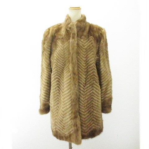 中古】サガミンク SAGA MINK 銀サガ ミンク コート ジャケット 毛皮
