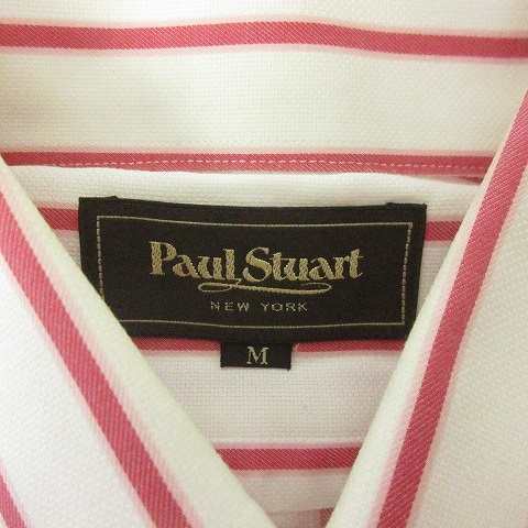 中古】ポールスチュアート PAUL STUART ストライプ シャツ ボタン