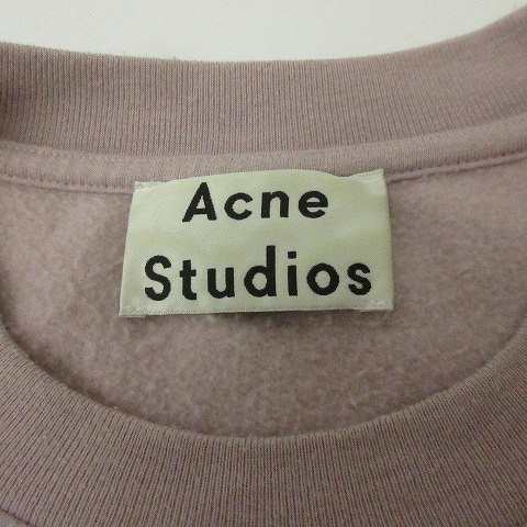 acne studios ピンクベージュトレーナー　スウェット 新品