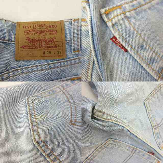 中古】リーバイス Levi's 610 デニム パンツ ジーンズ ジーパン USA製