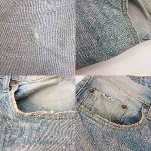 【中古】リーバイス Levi's 03501-01 デニム パンツ ジーンズ ジーパン 紙パッチ 赤タブ インディゴ W34/L32 ■GY09｜au  PAY マーケット