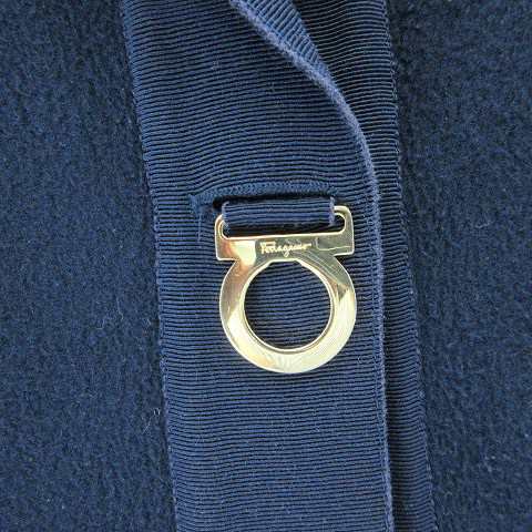 中古】サルヴァトーレフェラガモ Salvatore Ferragamo フリース コート