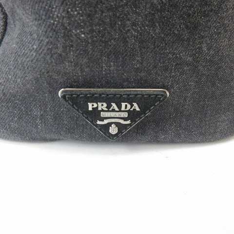 中古】プラダ PRADA カナパ デニム トートバッグ ハンドバッグ ...