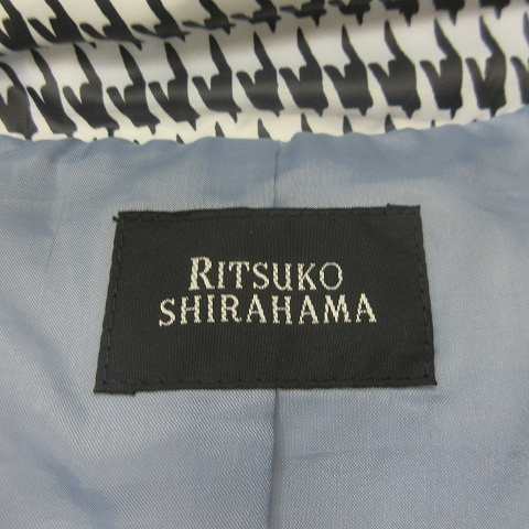 中古】リツコ シラハマ RITSUKO SHIRAHAMA ダウンベスト ブルゾン