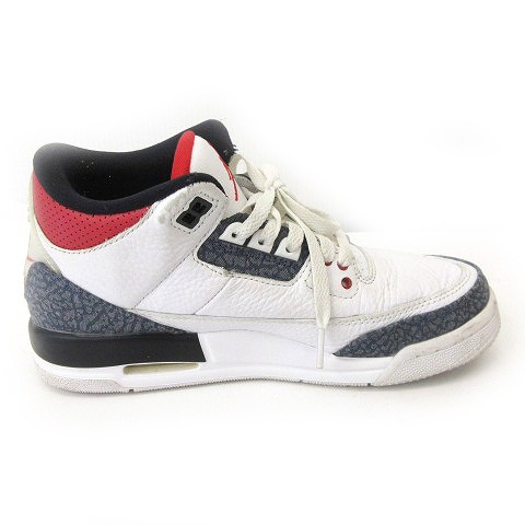 中古】ナイキ NIKE CZ6634-100 AIR JORDAN 3 RETRO エアジョーダン 3 レトロ スニーカー ファイヤーレッド デニム  EUR38.5 24cm の通販はau PAY マーケット - ブランド古着のベクトル | au PAY マーケット－通販サイト