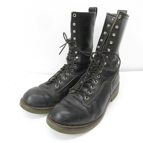 値打ち REDWING 1996年製 P1 size: 8 1/2 ロガーブーツ - 靴