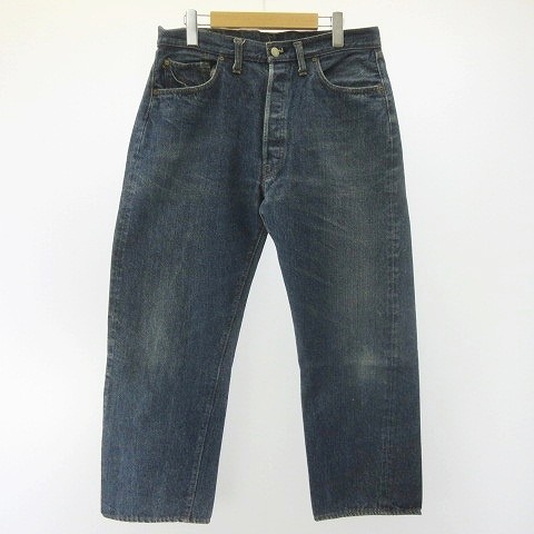 【中古】リーバイス Levi's 501 75年 デニム 66前期 刻印6 紙パッチ 赤耳 インディゴ W36/L30 STK メンズ｜au PAY  マーケット