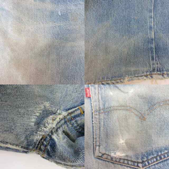 中古】リーバイス Levi's 501 66後期 刻印6 80年 デニム ヴィンテージ