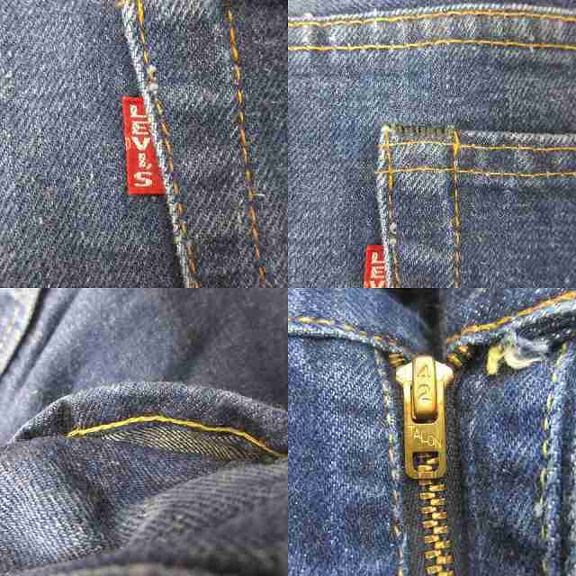 中古】リーバイス Levi's 517 70's デニム フレア パンツ ビッグE 刻印