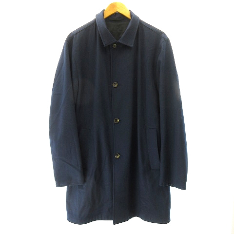 定価 約5万円】 TOMORROW LAND ステンカラーコート ホワイト