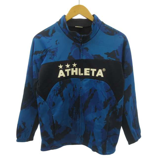 アスレタ ATHLETA トラックジャケット カモフラージュ 迷彩 ロゴ