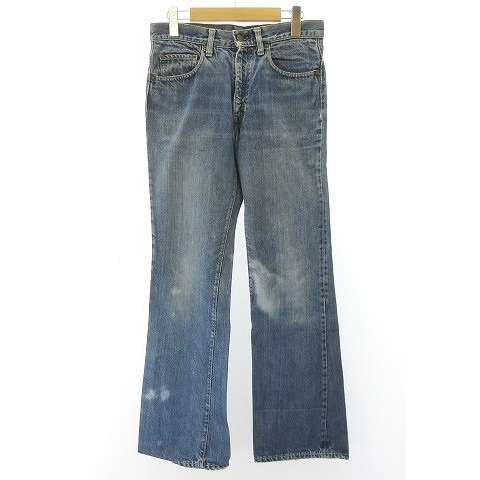 【中古】リーバイス Levi's 517 74年 デニム 66前期 刻印2 ブーツカット フレア インディゴ 実寸W30/L31 STK メンズの通販は