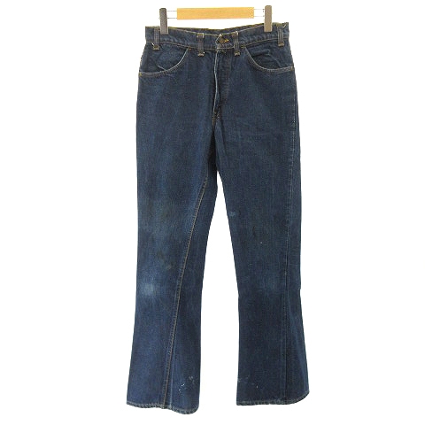 【中古】リーバイス Levi's 646 BIGE 刻印23 ビッグE デニム フレア ベルボトム 42タロン インディゴ 実寸W29 L32 STKの通販は