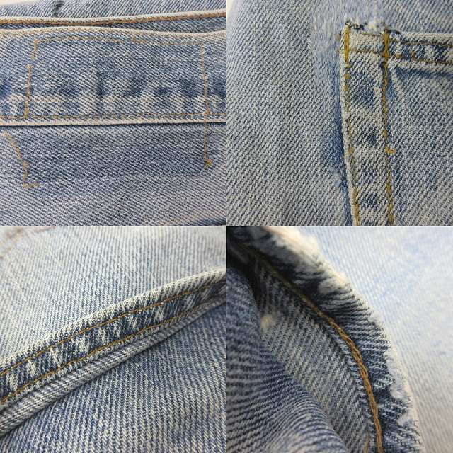 【中古】リーバイス Levi's 517 70's デニム 刻印6 ビッグE フレア ブーツカット インディゴ 実寸W31/30 STK メンズの通販は