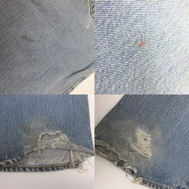 【中古】リーバイス Levi's 517 70's デニム 刻印6 ビッグE フレア ブーツカット インディゴ 実寸W31/30 STK メンズの通販は