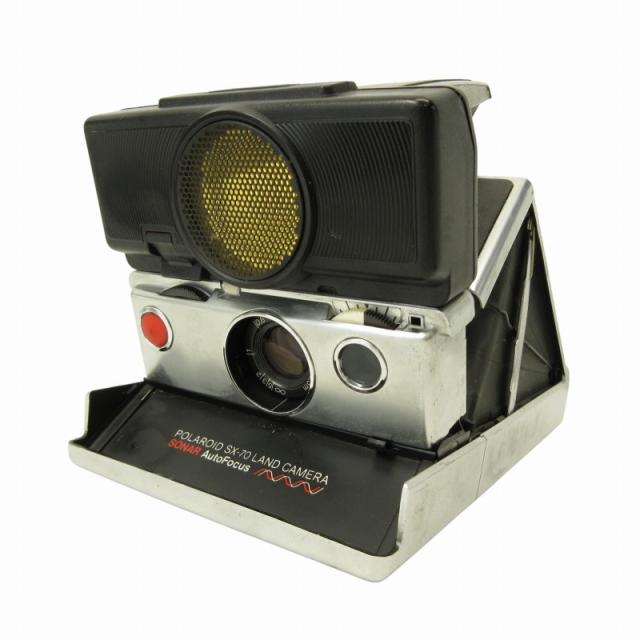 中古】希少 POLAROID sx-70 LAND CAMERA ポラロイド カメラ