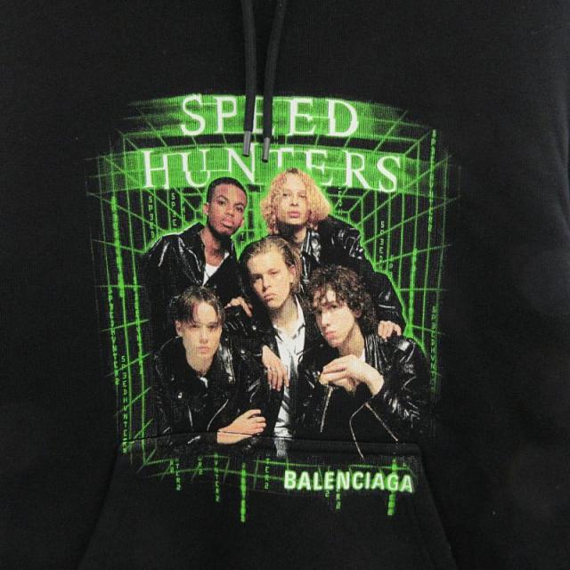 中古品 BALENCIAGA バレンシアガ 19AW BB Paris Tシャツ 19AW BALENCIAGA PARIS HOODIE パーカー 中古・古着通販BALENCIAGA