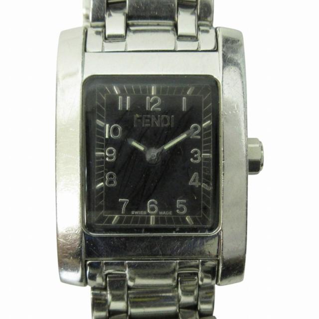 フェンディ 腕時計 750L クオーツ ブラック レディース FENDI 中古