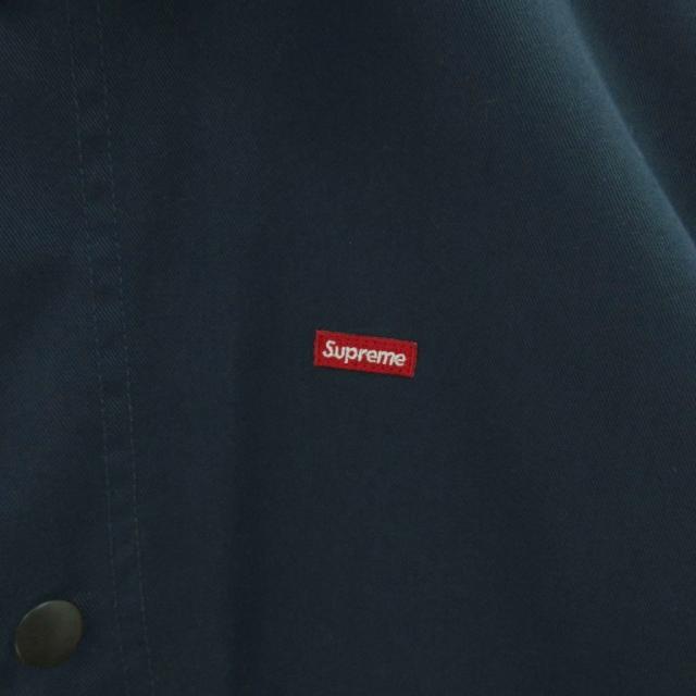 【中古】シュプリーム SUPREME スモールボックスロゴ ショップジャケット ワーク 緑系 グリーン系 S ☆AA★ メンズ