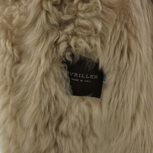 中古】ブリエ BVRILLER ムートン コート ジャケット 羊革 ロング