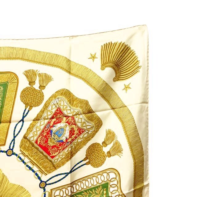 中古】エルメス HERMES カレ90 スカーフ ストール ショール サーベル