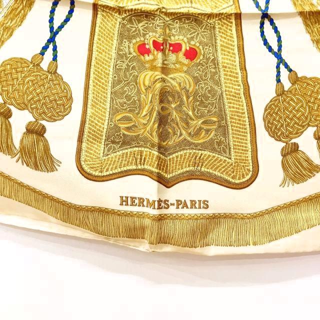 中古】エルメス HERMES カレ90 スカーフ ストール ショール サーベル